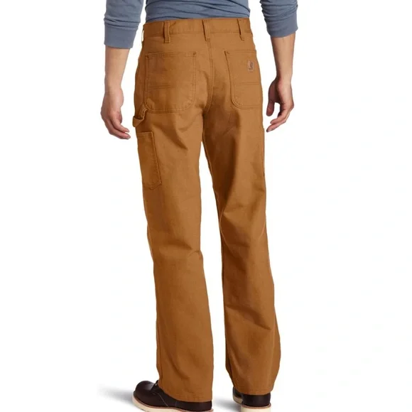 Carhartt Men's Loose Fit Washed Duck Utility Work Pant - Picture 2 of 11